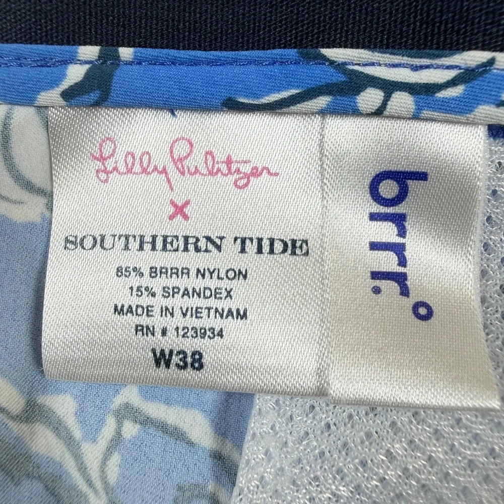 Lilly Pulitzer Southern Tide Brrr Shorts Men's Size 38 X8 Golf Msrp $110
